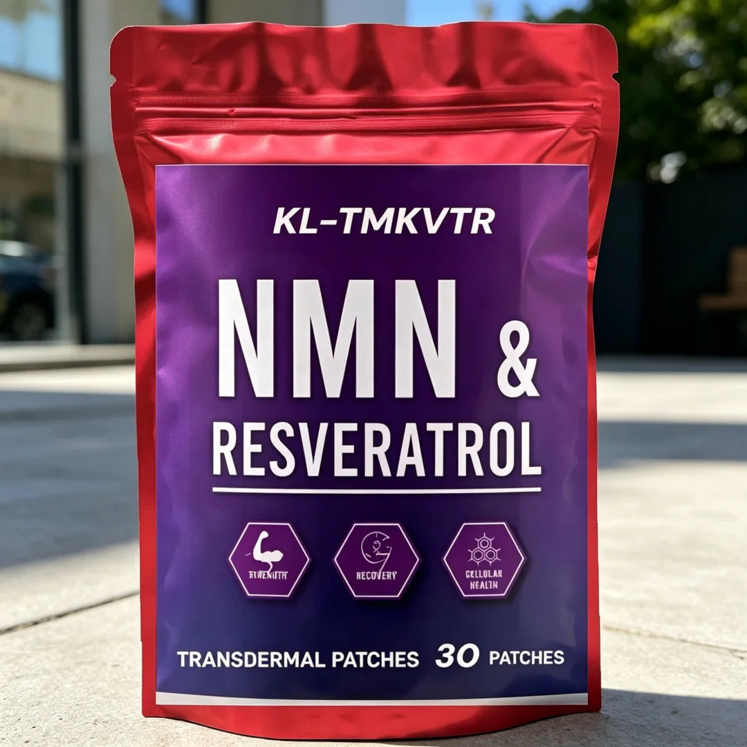 30 Patches NMN Transdermal Patches With Resveratrol for Cellular Health, Healthy Aging & Sustained Energy