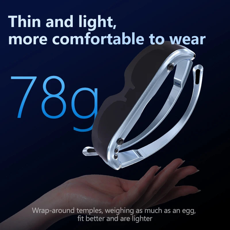 VR Smart Glasses 4K Dual Lens - Portable Private Mobile Theater Tidesmit
