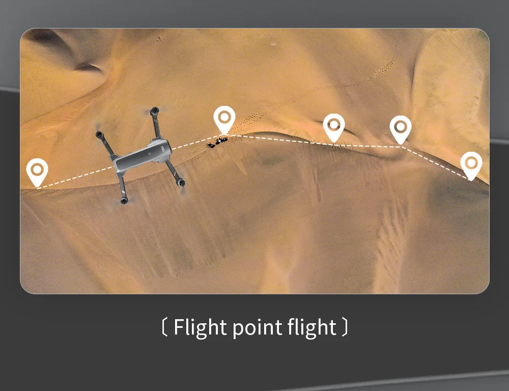 4K GPS Camera Drone with Obstacle Avoidance and Gimbal - Tidesmit Tidesmit