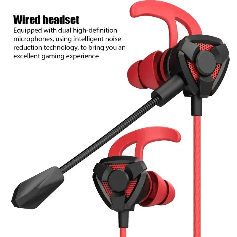 Headset Gamer Headphones Wired Earphone Gaming Earbuds With Mic For Pubg PS4 CSGO Casque Phone Tablet Laptop Universal Game Tidesmit