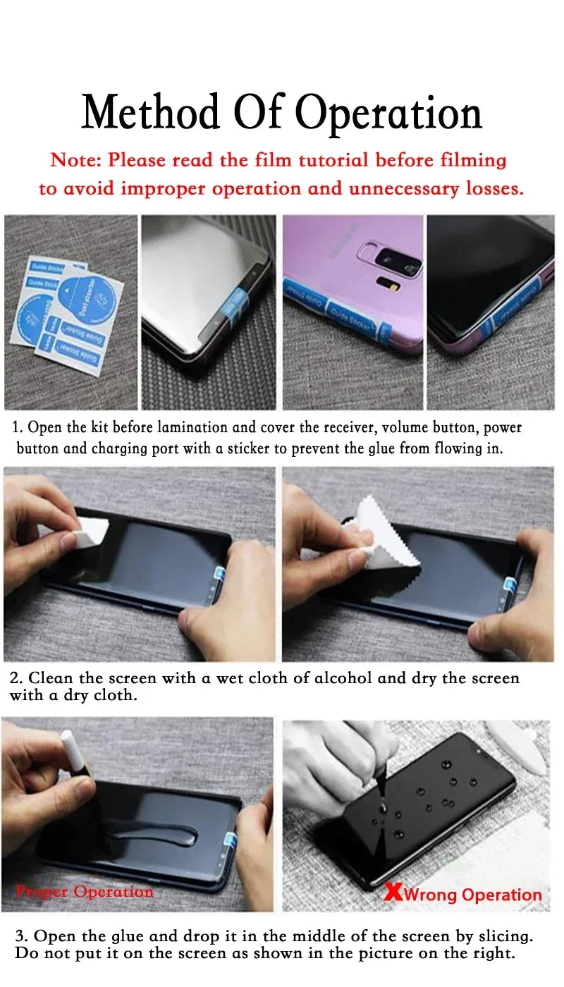 Vivo X200 Pro Tempered Glass Screen Protector - Case-Friendly HD UV Film Tidesmit