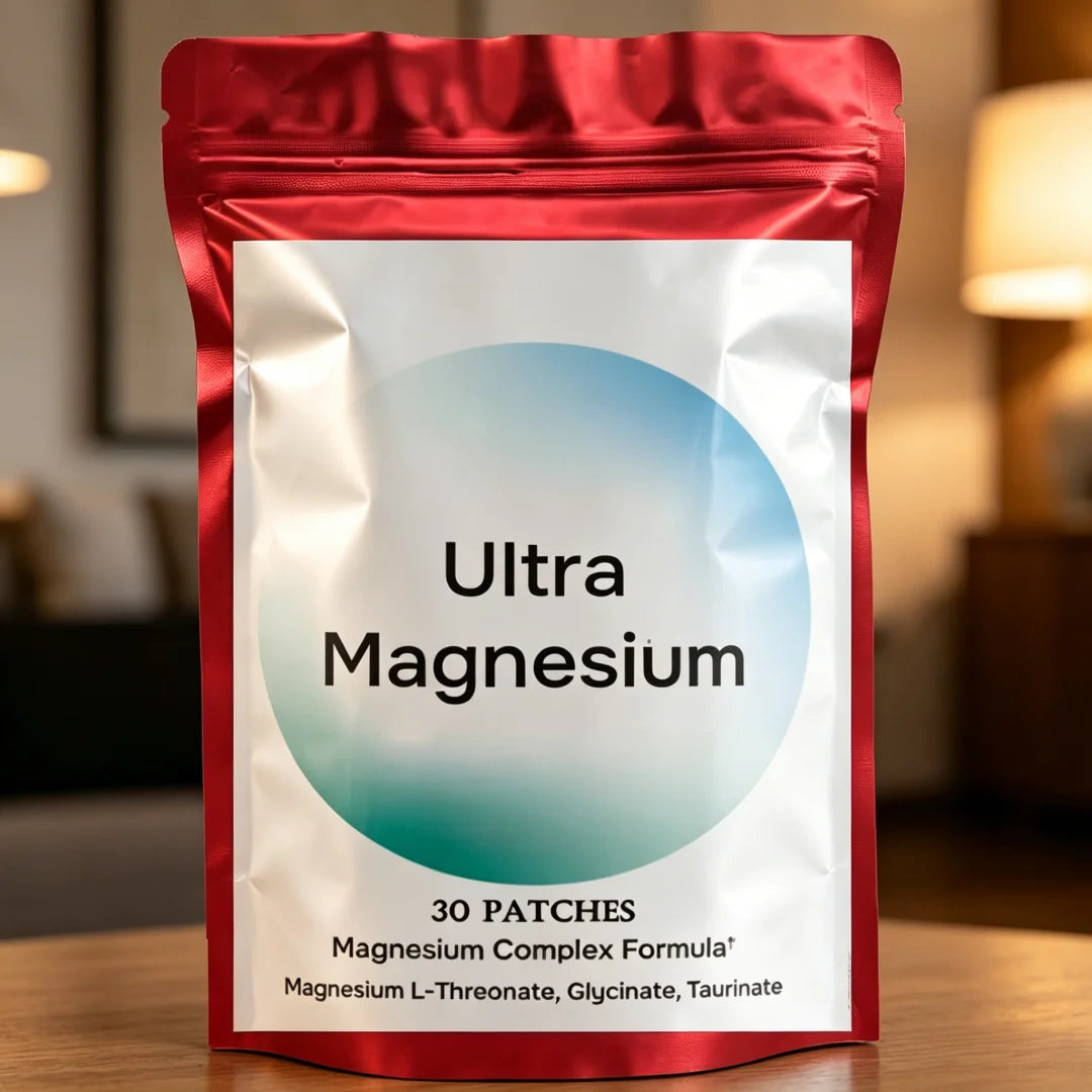 30 Patches Ultra Magnesium Glycinate L-Threonate & Taurinate - Estrogen Patch