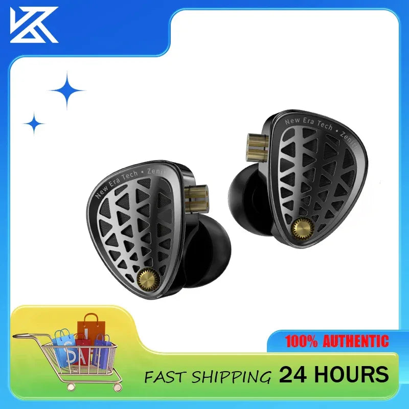 KZ Zenith Tunable HiFi Dynamic Driver IEM Earphones | Tidesmit Tidesmit