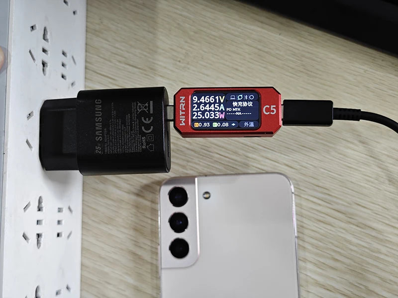 Samsung 25W USB-C Fast Charger Adapter - EU & US Plug Options Tidesmit