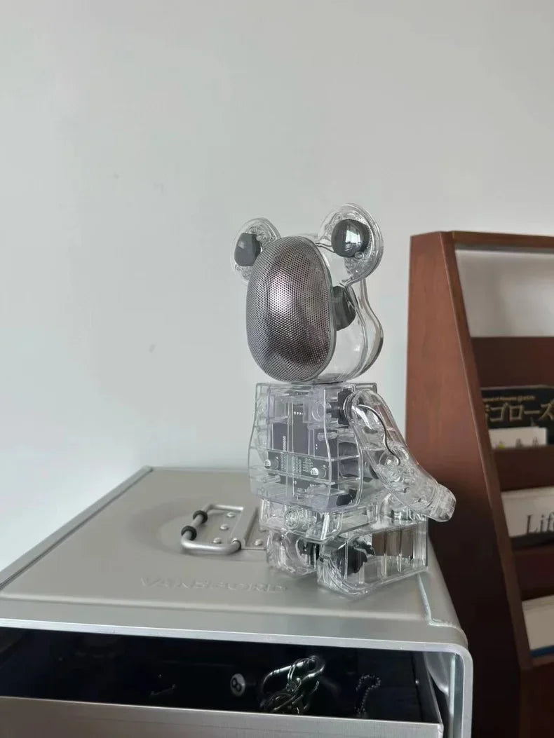 Bearbrick Audio 400% Bluetooth Speaker - Articulated Wireless Audio Dock Tidesmit