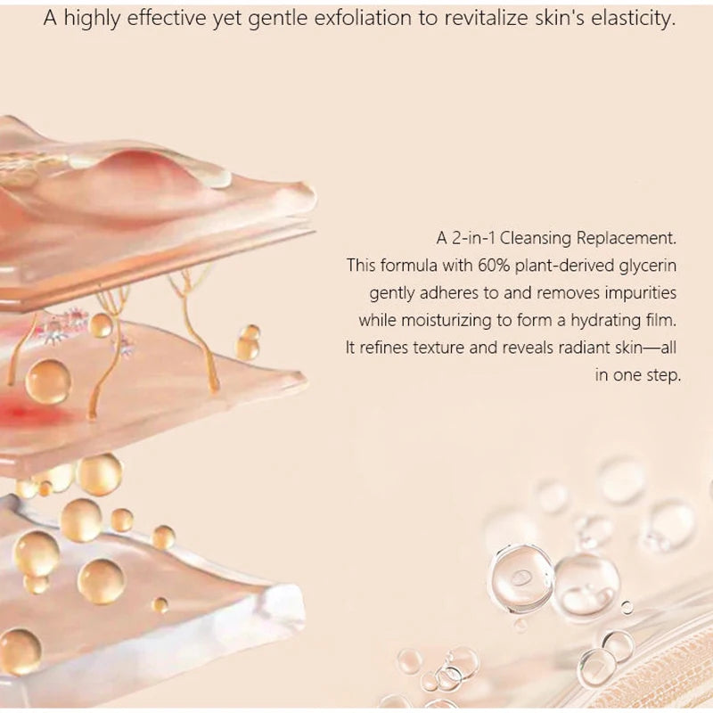 Orange Exfoliating Gel for Face and Body - Deep Pore Cleanser (50g-100g) Scrubs Treatments Tidesmit