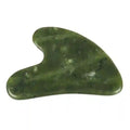 Natural Xiuyan Jade Gua Sha Heart-Shaped Facial Massage Tool Massage Roller 1pc Tidesmit