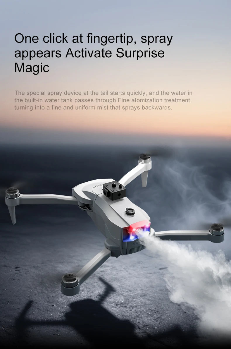 Tidesmit 4K GPS Foldable Camera Drone with Obstacle Avoidance Tidesmit