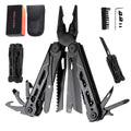 17 In 1 Mini Foldable Plier Multi Tool Folding EDC Multitool Screwdriver Pliers File Ruler Outdoor Hand Tool Sets