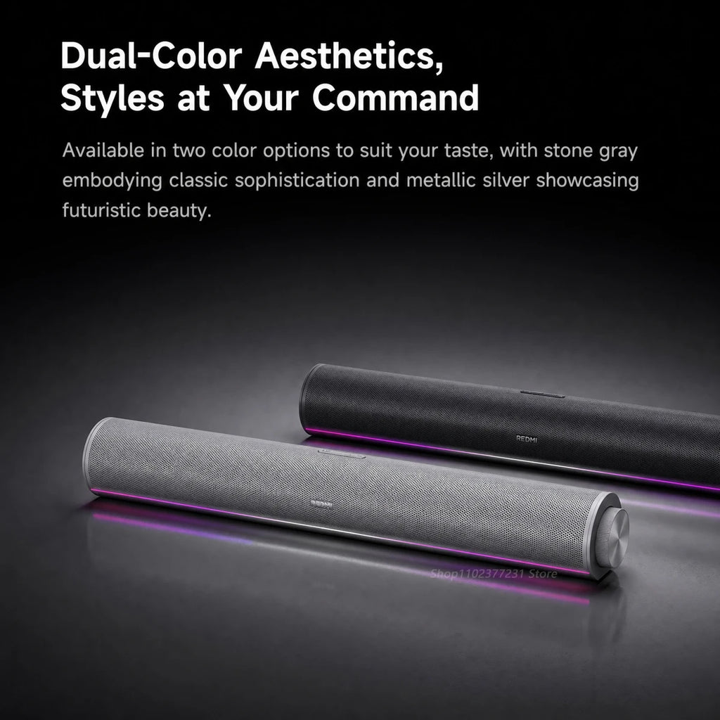 NEW Mijia REDMI Computer Speaker 2 Pro Four-Unit Two-Channel Stereo RGB Ambient Light Bluetooth 5.0 Built-in Microphone CN