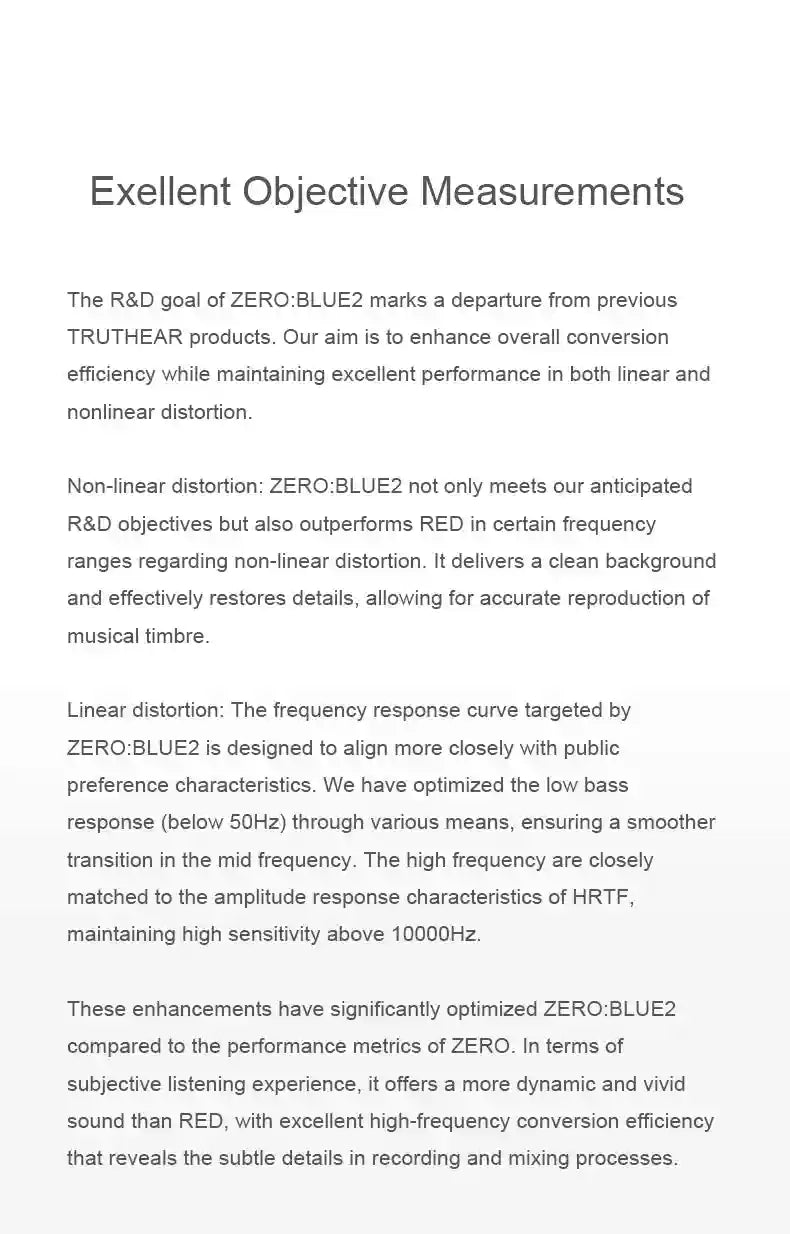 TRUTHEAR Zero Dual Dynamic Driver In-Ear Monitors with Detachable Cable Tidesmit