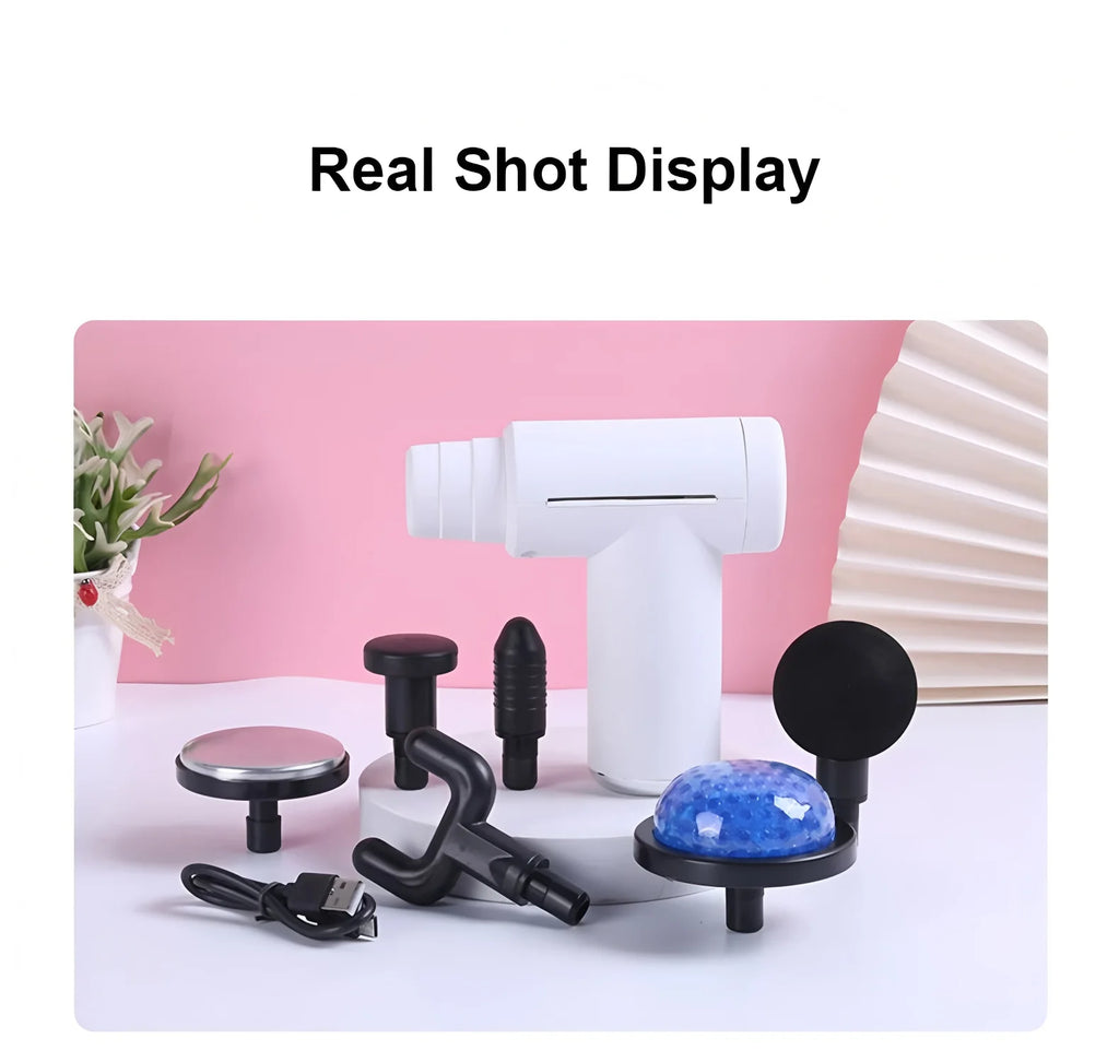 Fascia Gun Deep Tissue Massager – Pro Percussive Therapy Tool Fascia Gun Tidesmit