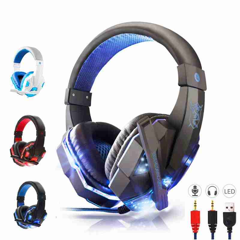 Gaming Headset With Mic: Stereo Noise Cancelling Over-Ear Headphones Tidesmit