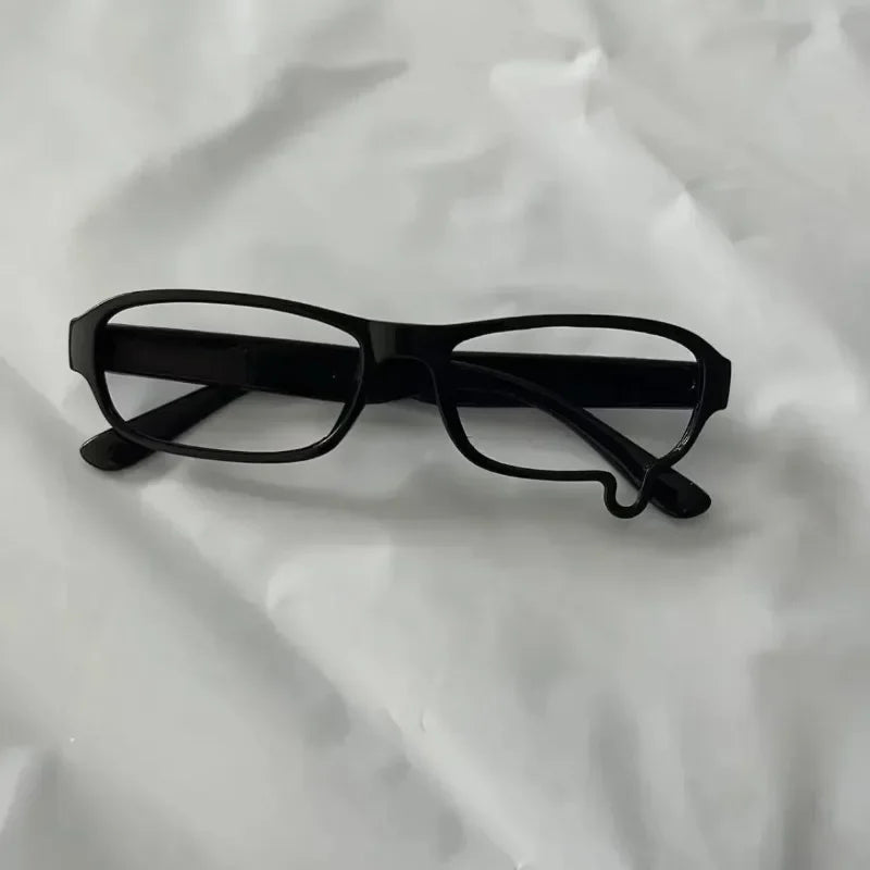 Y2K Anime Teardrop Glasses Cosplay Unisex Lensless Eyewear Fashion Jewelry Costume Props Accessories Gift Kawaii Aesthetic Decor