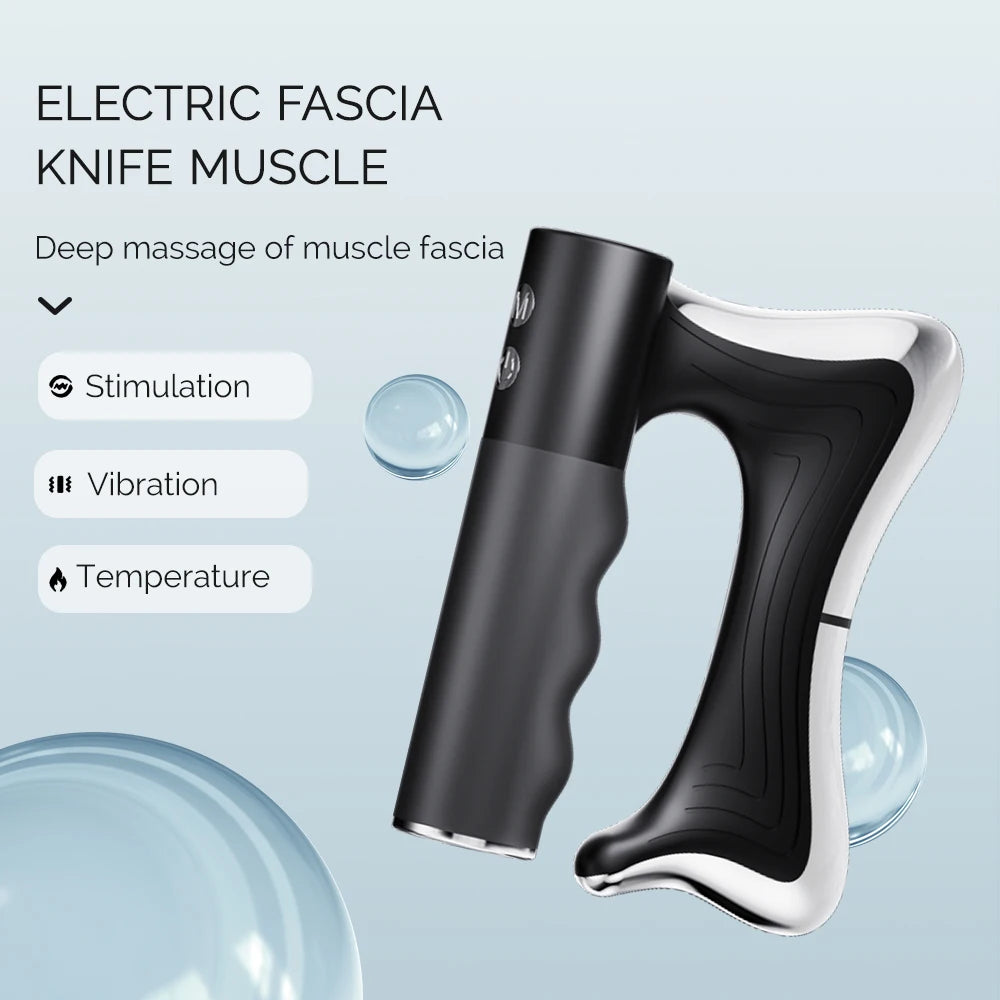 Electric Fascia Massager | Portable Recovery Tool for Home Spa Use Relaxation Treatment Tidesmit
