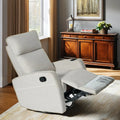 Massage Recliner Power Lift Sofa - Grey or Yellow Faux Leather Massage Chairs grey Tidesmit