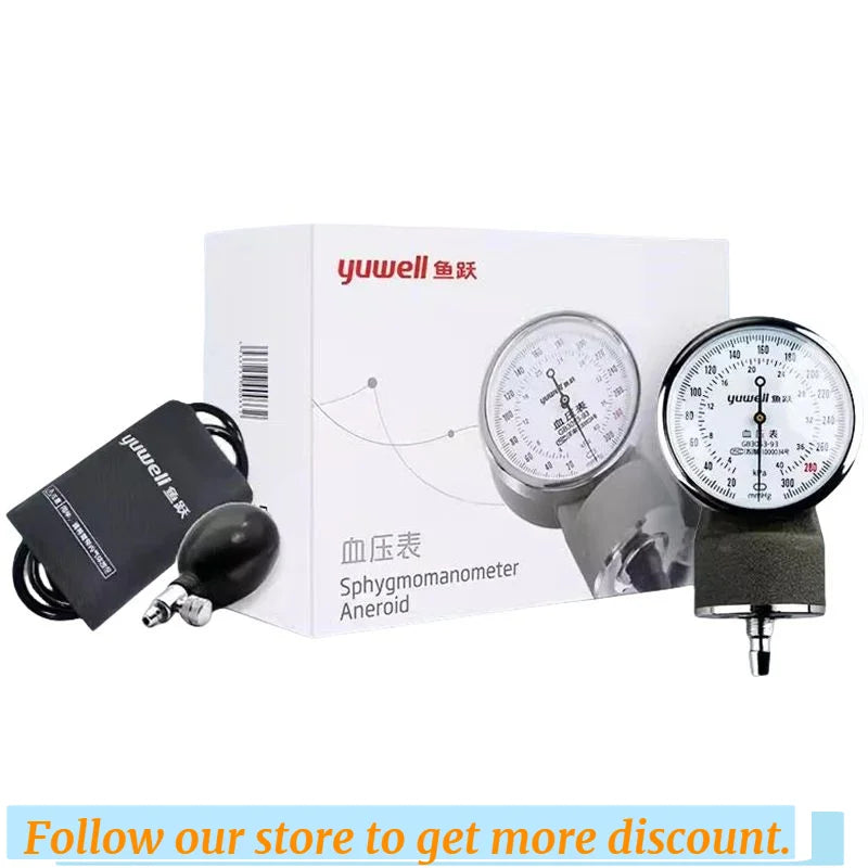 Yuwell Classic Blood Pressure Monitor Portable BP Adult Upper Cuff Manometer Tonometer Arm professional Sphygmomanometer Doctor