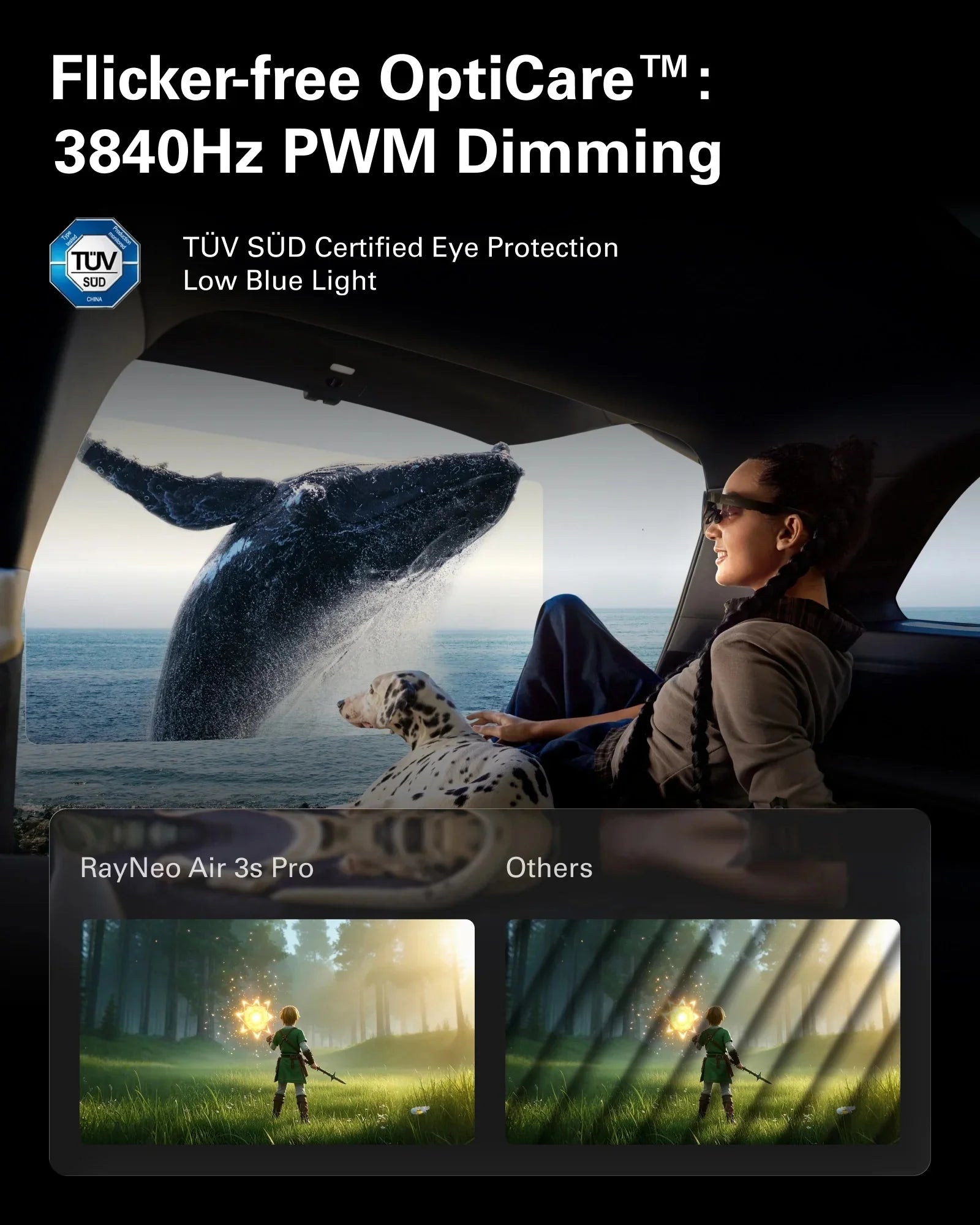RayNeo Air 3S Pro AR Glasses - 120Hz Spatial Display Smart Glasses Tidesmit