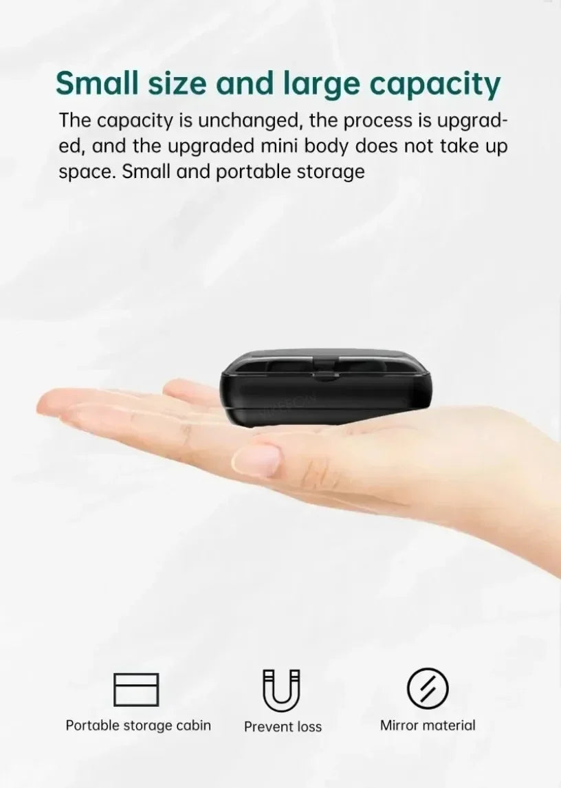 Tidesmit Bluetooth Wireless Earbuds with LED Display – Black Tidesmit