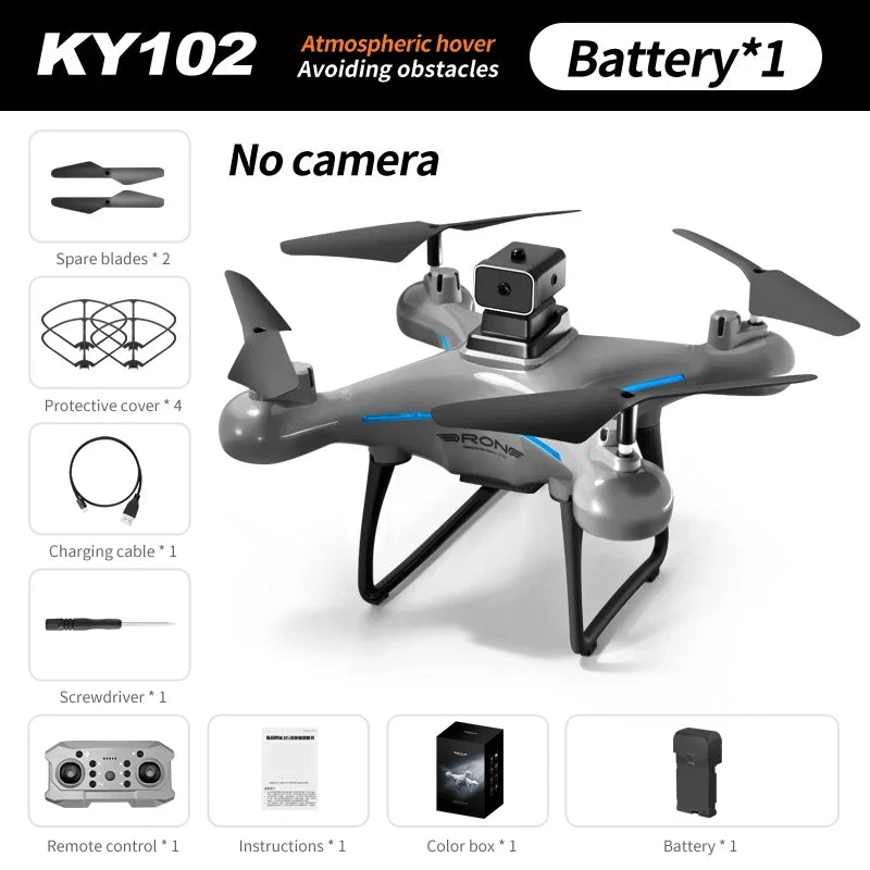 8K Camera Drone with Dual Lens Obstacle Avoidance - Foldable Quadcopter No Camera-1B Tidesmit