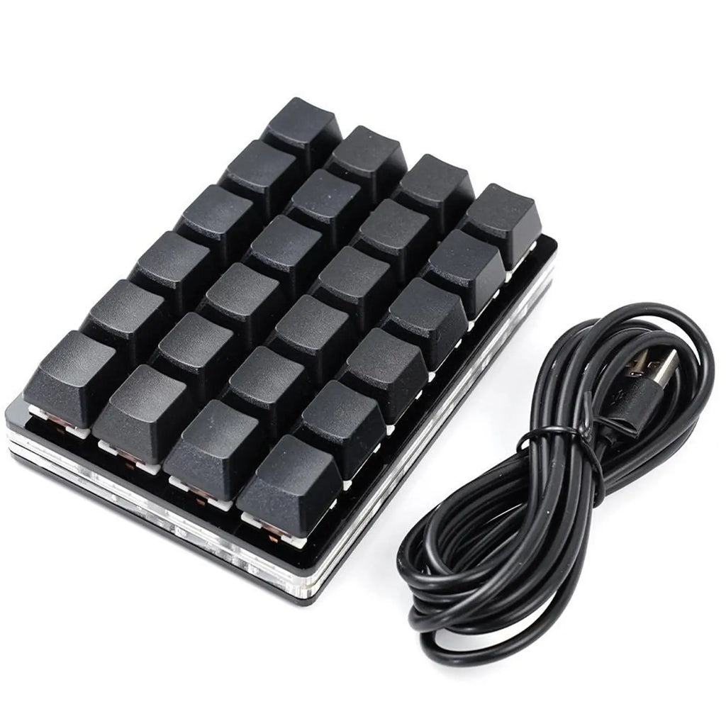 Mini USB Custom Mechanical Keyboard 2/4/6/7/8/9/12/16/24 Keys Gaming Keyboard Sayo Device Shortcut Programmable Keypad Keys New
