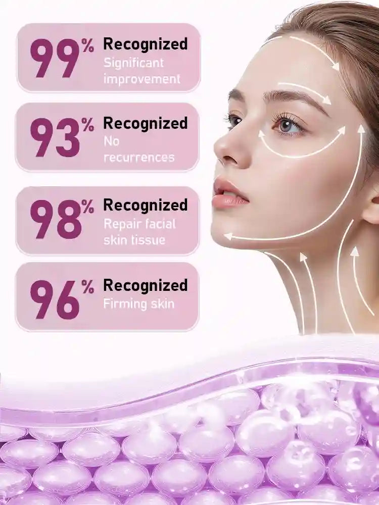 Facial Massage Roller for Firming Skin & Reducing Fine Lines - Tidesmit Massage Roller Tidesmit