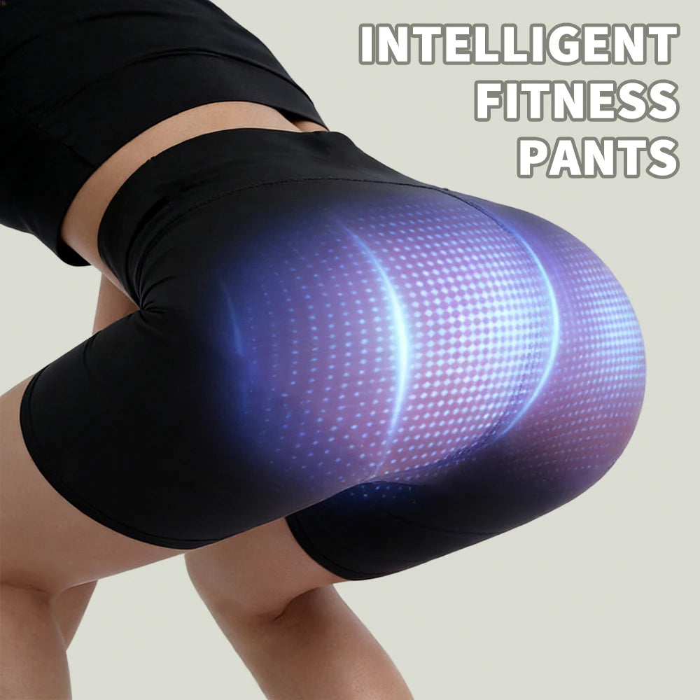 EMS Microcurrent Buttock Lifting Shorts | Yoga Fitness Trainer Body Shaping Massage Equipment Tidesmit
