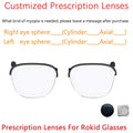 Magnetic Prescription Lens Kit for Rokid Max AR Smart Glasses C Prescription Lense Tidesmit