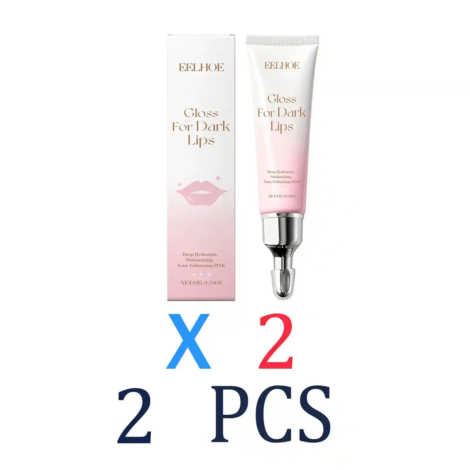 Hydrating Lip Oil Serum - Vitamin C Repair Treatment for Dry Lips Lip Care 2 Pcs Tidesmit