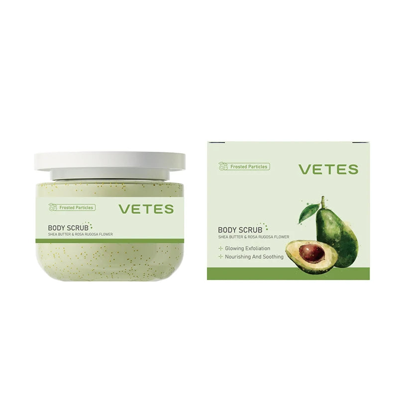 Avocado Body Scrub 250g | Professional Exfoliating Treatment for Glowing Skin Scrubs Treatments 250g Body Scrub China