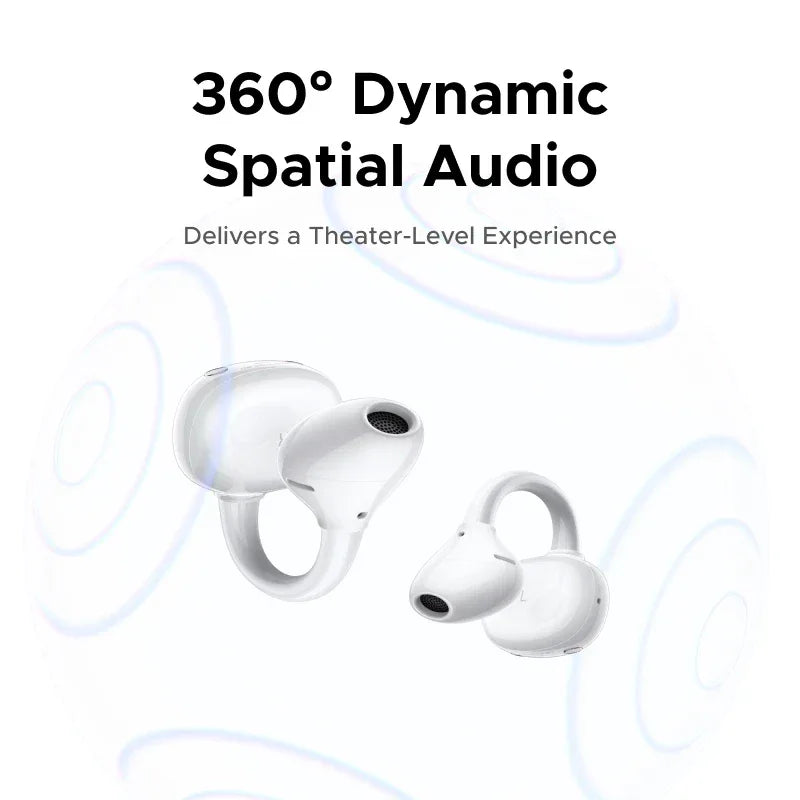 Open Ear Wireless Headphones, 32H Playtime - Tidesmit Audio Tidesmit