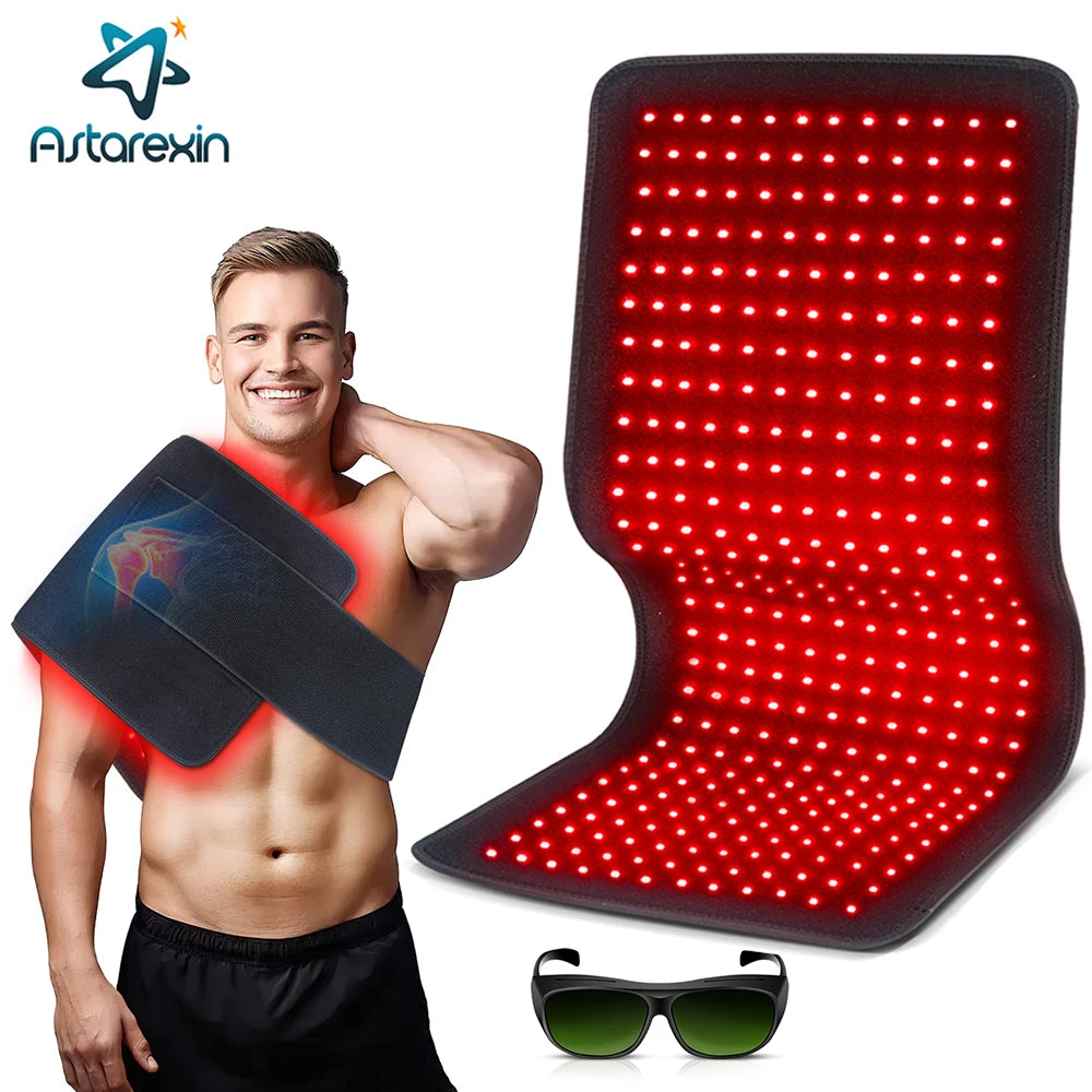 Red Light Therapy Heating Pad for Muscle Relief - Tidesmit Wellness Massage Chairs Tidesmit