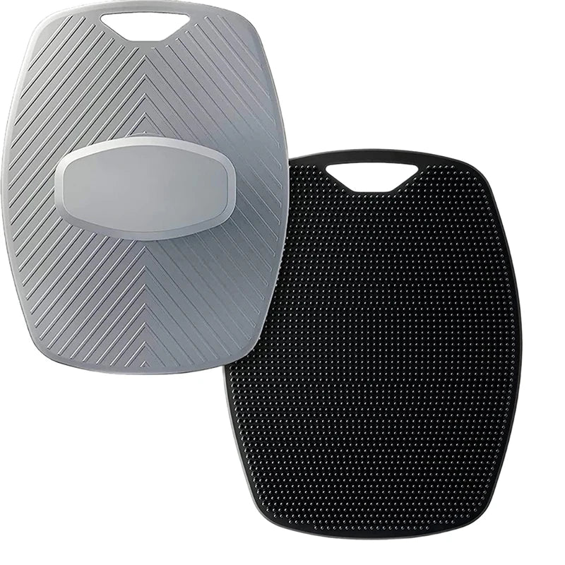 Silicone Body Scrubber: Gentle Exfoliating Bath Brush, Black Scrubs Treatments Tidesmit