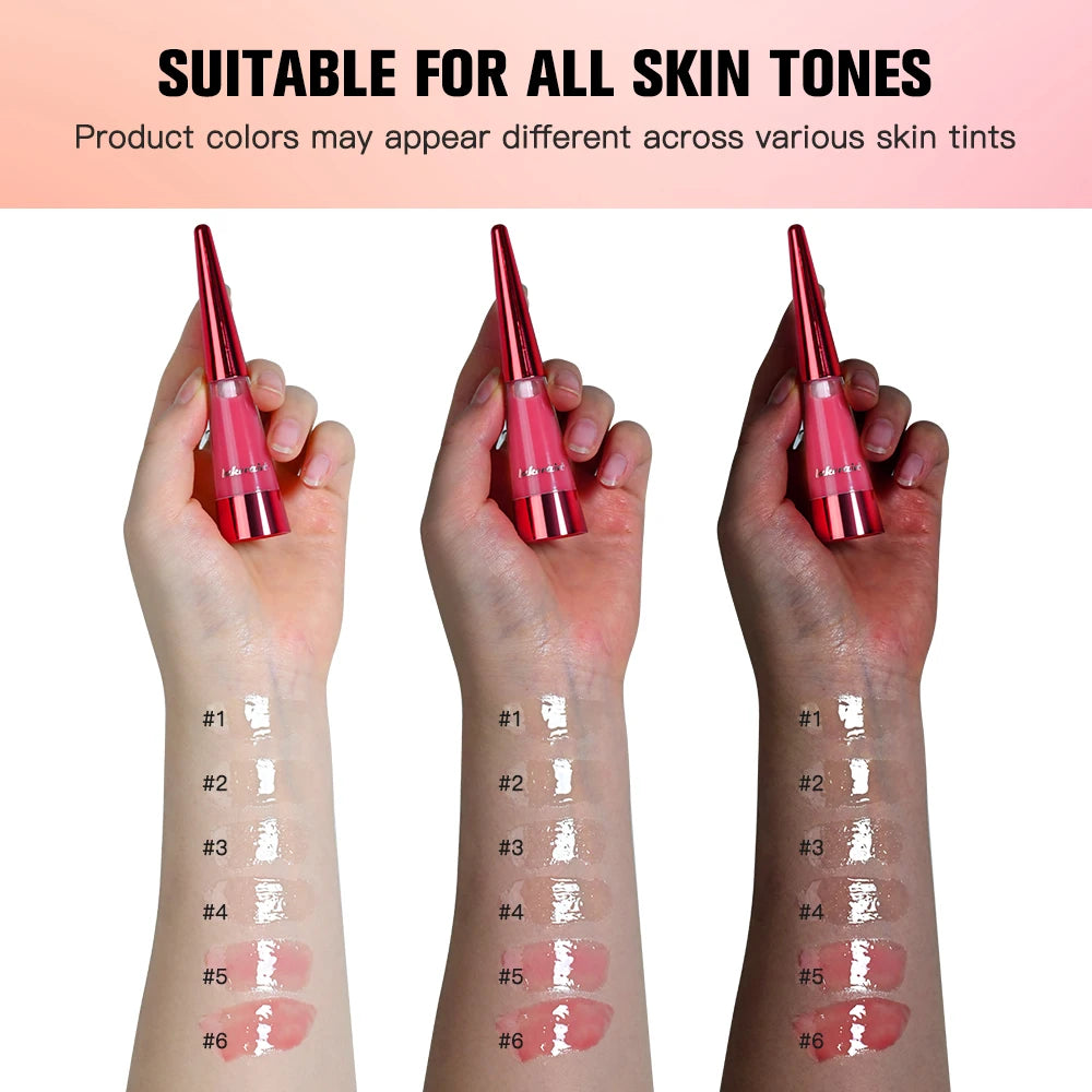 Lip Plumper Gloss – Hydrating Volumizing Oil for Fuller Looking Lips Lip Care Tidesmit