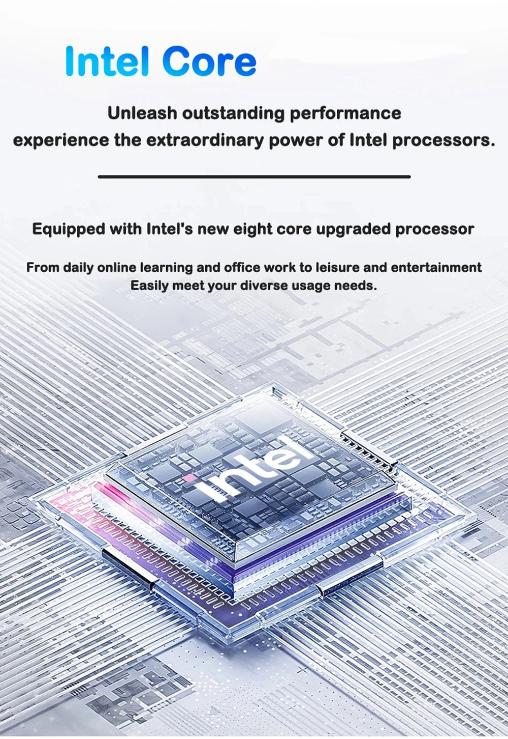 Practical 14.1 Inch Laptop Intel 4405U,120Hz Ultra-Clear IPS,32GB RAM 2TB SSD,5000mAh Backlit Keyboard