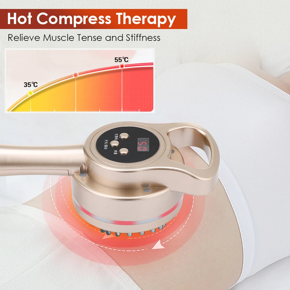 Electric Meridian Massager for Lymphatic Drainage - EU Plug 220V Relaxation Treatment Tidesmit