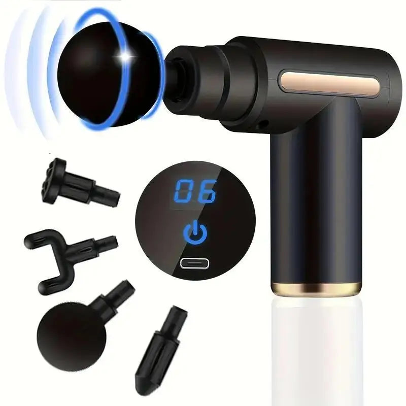 Deep Tissue Muscle Massage Gun - 99 Speed Pro Recovery Device Fascia Gun Tidesmit