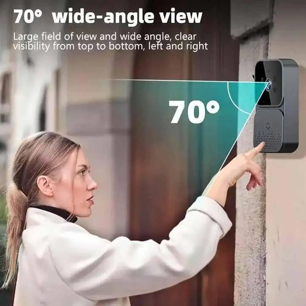 Wireless intercom Doorbell HD Night Vision 4.3in lPs screen Waterproof Visual Doorbell camera smart Home security Video By Bell