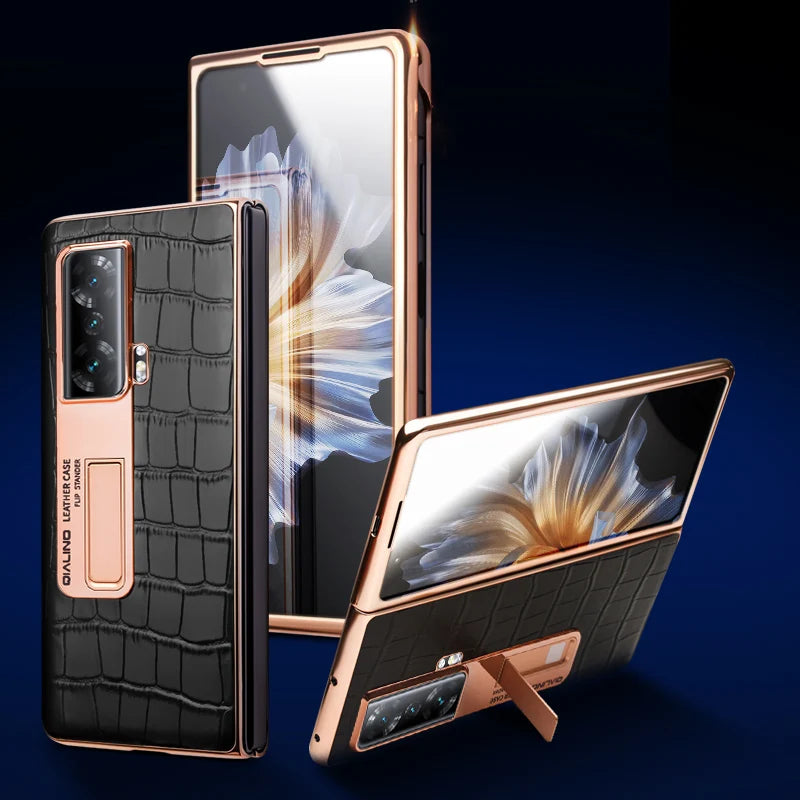 Honor Magic Vs 5G Case | Genuine Leather Shock-Absorbing Cover Tidesmit