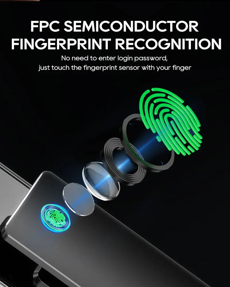 SANKESONG 3D Face Recognition Smart Door Lock,Palm Vein Recognition Video Smart Lock with Camera,Build-in WiFi,APP Control