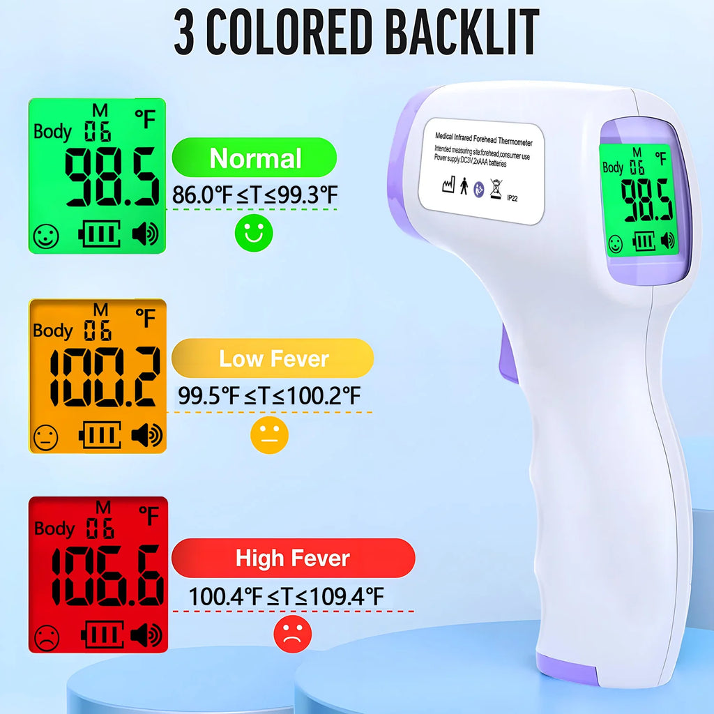 Infrared Thermometer Digital LCD Body Measurement Kids Adult Fever IR Children Non-Contact Termometro