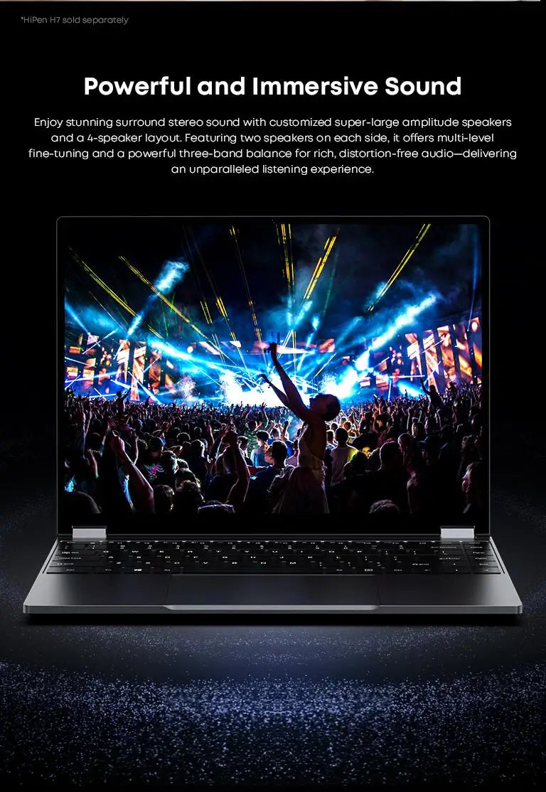 CHUWI FreeBook 2-in-1 Touch Screen Laptop Laptop 13.4'' IntelN150 16GB LPDDR5 RAM 512GB SSD FHD 2520x1680 WiFi6 BT5.2 Windows 11