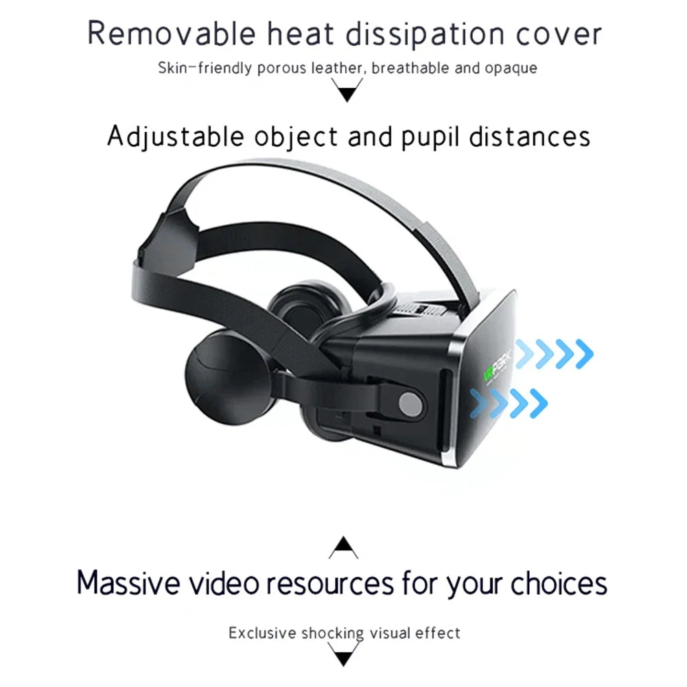 VR Headset for Smartphone: Immersive 3D Smart Glasses by Tidesmit Tidesmit