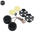 1Pair Universal High Efficiency Mini Dome Tweeter Loudspeaker 2x 500W Loud Speaker Super Power Audio Sound for Car Accessory
