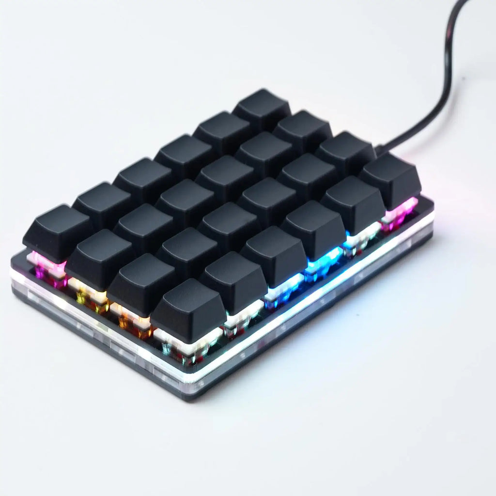 Mini USB Custom Mechanical Keyboard 2/4/6/7/8/9/12/16/24 Keys Gaming Keyboard Sayo Device Shortcut Programmable Keypad Keys New