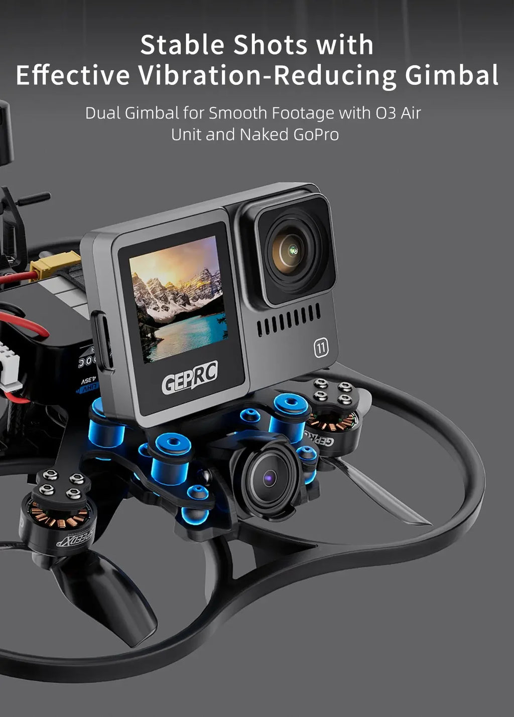 GEPRC Cinelog30 V2 FPV Cinewhoop Drone - 4S Power Digital System Tidesmit