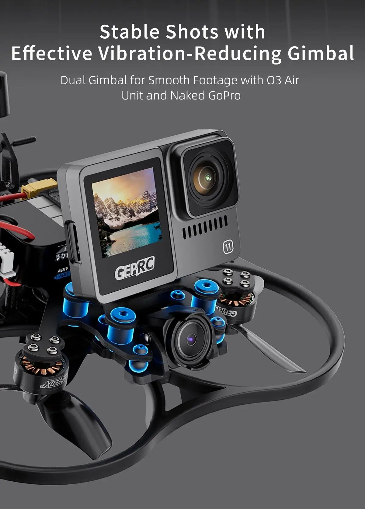 GEPRC Cinelog30 V2 FPV Cinewhoop Drone - 4S Power Digital System Tidesmit