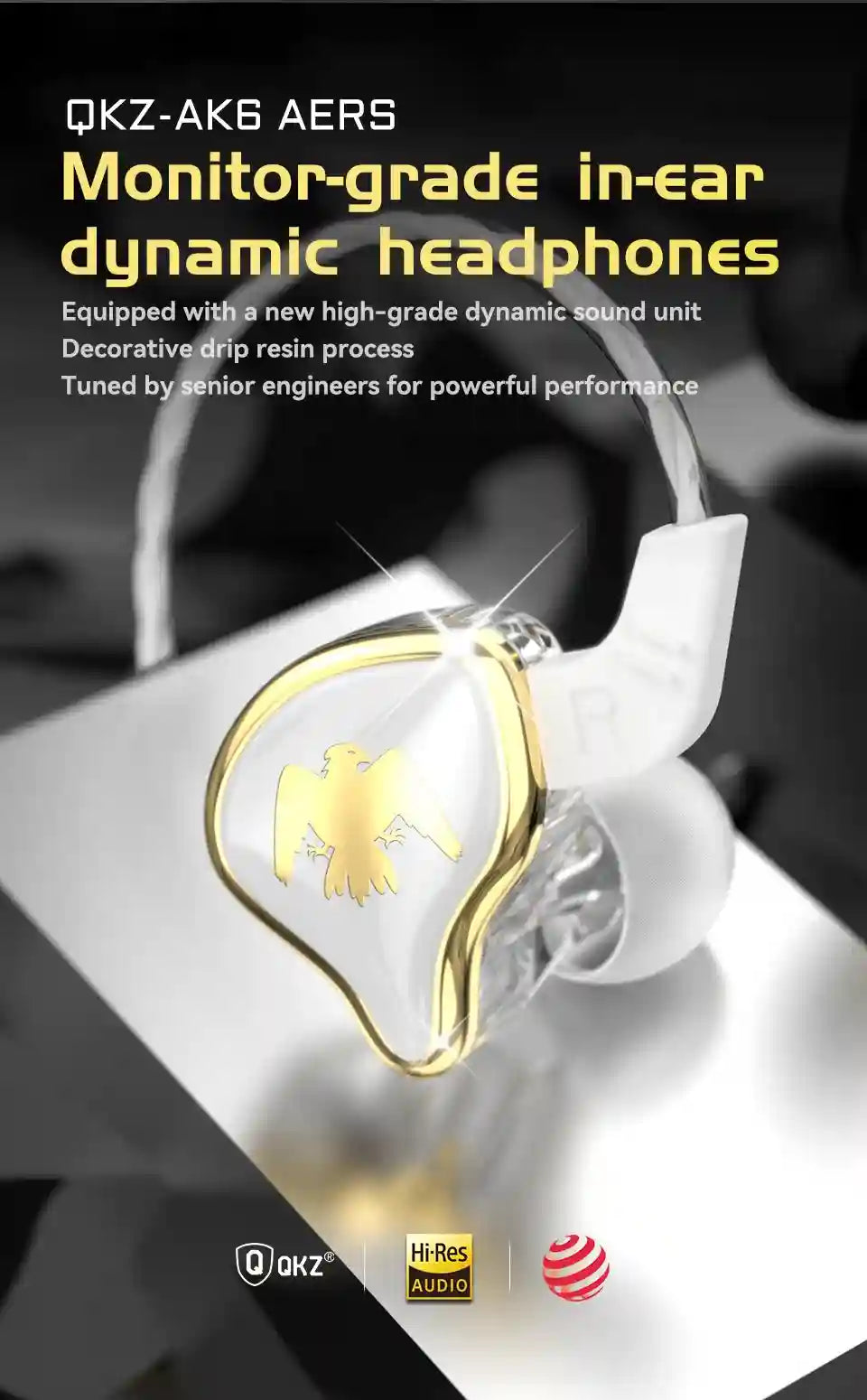 Wired In-Ear Noise Cancelling Headphones - HiFi Sport Audio Tidesmit Tidesmit