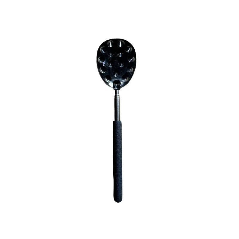 Adjustable Cactus Back Scratcher | Dual Spike Deep Tissue Massager Back Massage Instrument black China Mainland Tidesmit