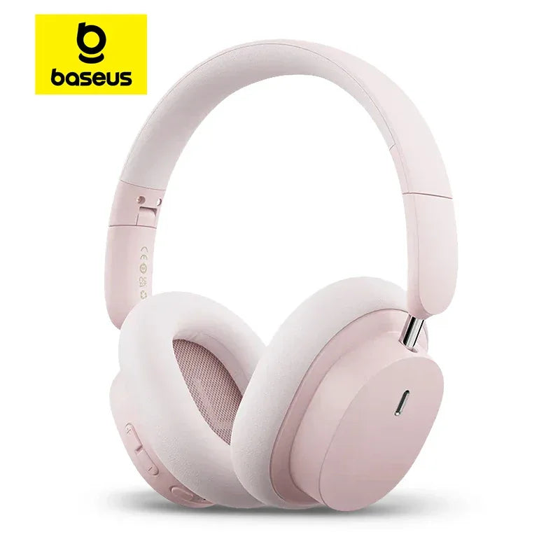 Tidesmit Wireless Bluetooth 5.3 Headphones with 3D Spatial Audio Pink Tidesmit